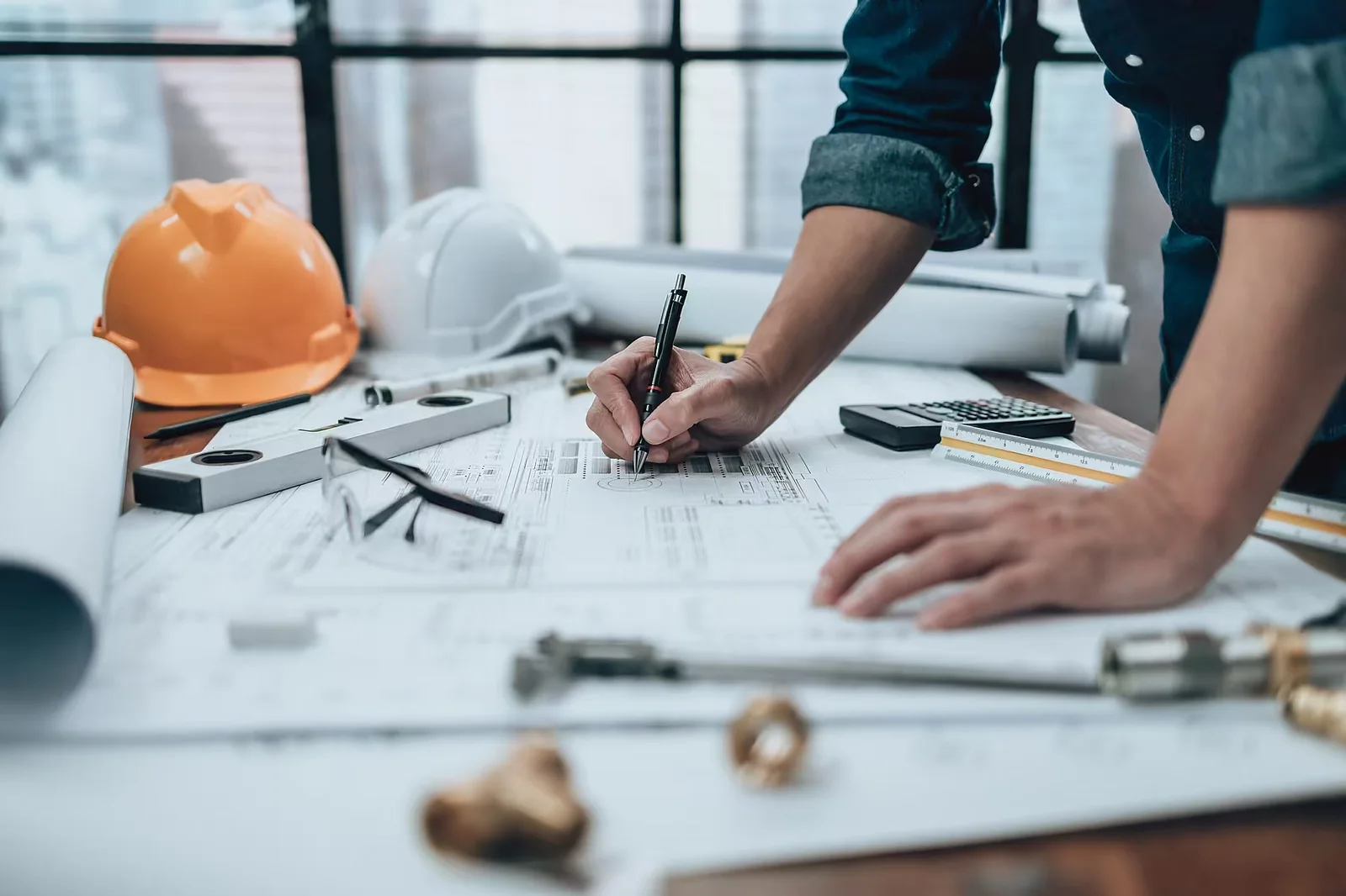 Design planning documents for a commercial or residential upgrade project.